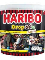 Haribo Drop Haribo mix gekleurd 650 gram