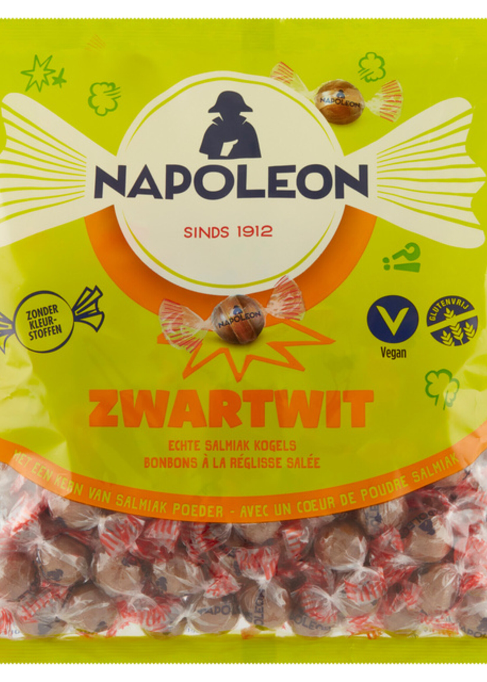 Napoleon Snoep Napoleon zwart wit zak 1kg