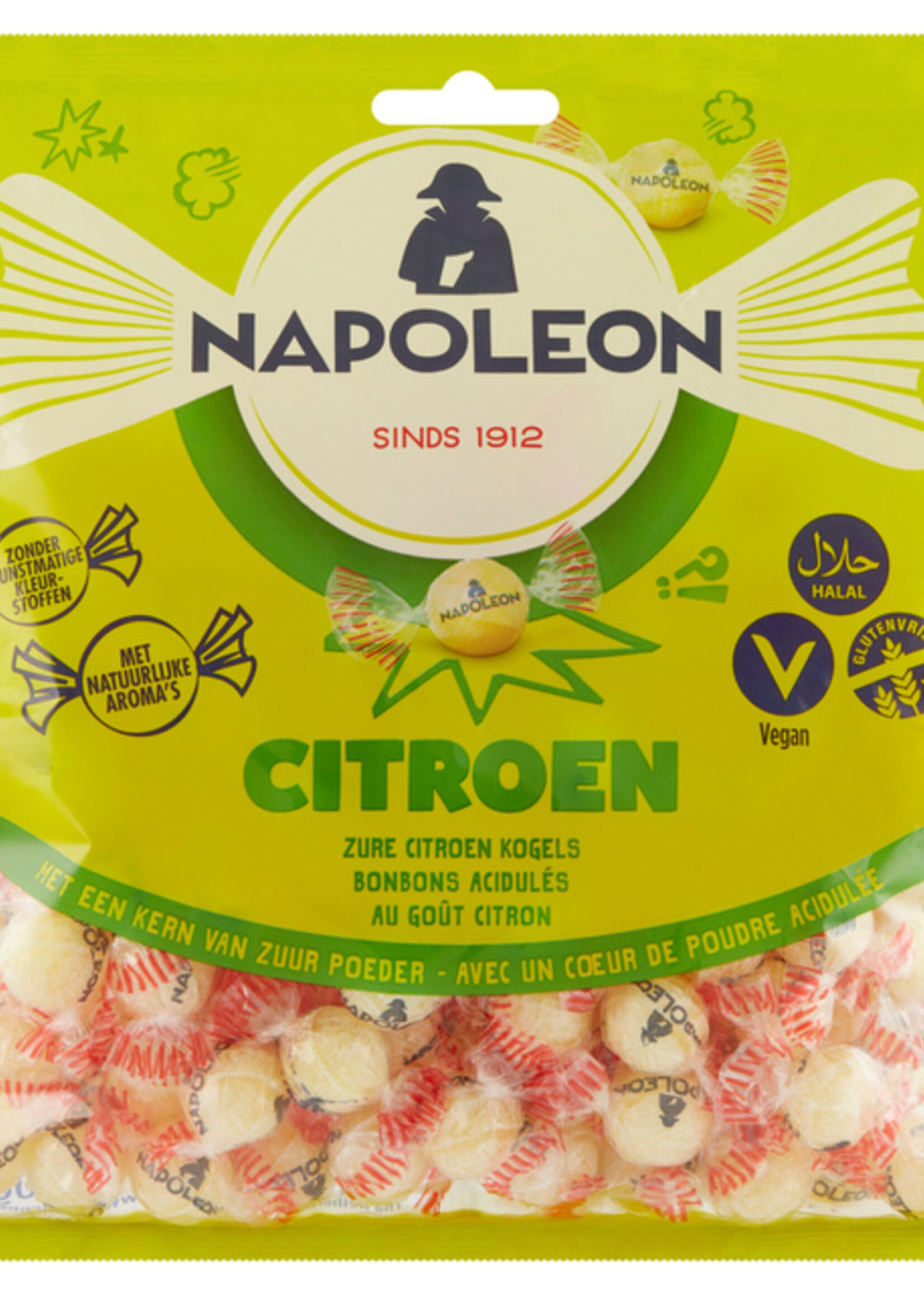 Napoleon Snoep Napoleon citroen zak 1kg