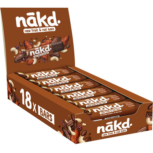 NAKD Fruit- en notenreep NAKD cocoa delight 18x35 gram