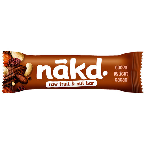 NAKD Barre aux fruits et noix NAKD Cacao delight 18x 35g