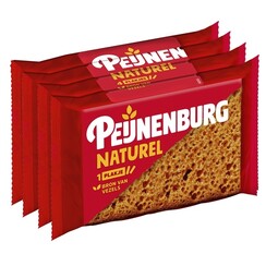 Koek Peijnenburg naturel zonder toegevoegde suiker 4-pack