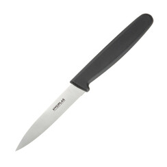 Couteau éplucheur Hygiplas 7,5cm noir