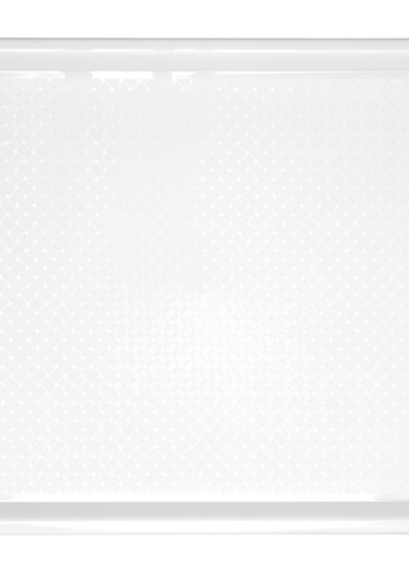 Olympia Dienblad Olympia Kristallon 45x35 cm PP wit