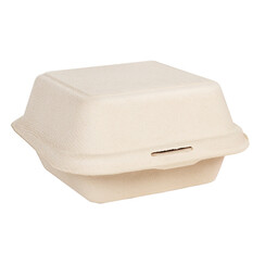 Hamburgerbox IEZZY Maxi IP suikerriet beige 50 stuks