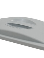 Rubbermaid Deksel Rubbermaid Slim Jim Vented gesloten met greep grijs