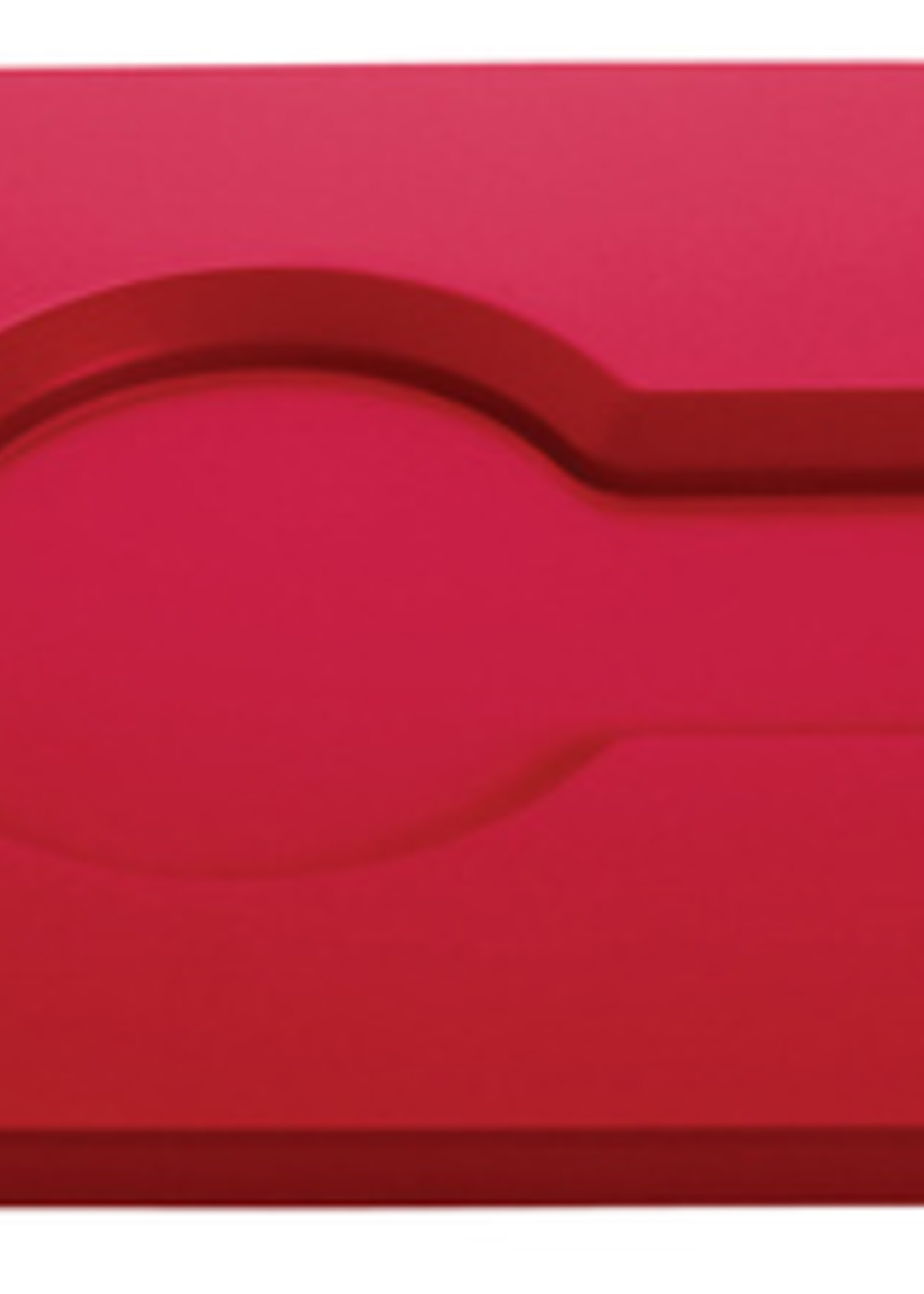 Rubbermaid Couvercle Rubbermaid pour Station de recyclage Slim Jim fermé rouge