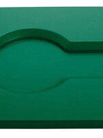 Rubbermaid Deksel Rubbermaid Slim Jim Recyclestation gesloten groen