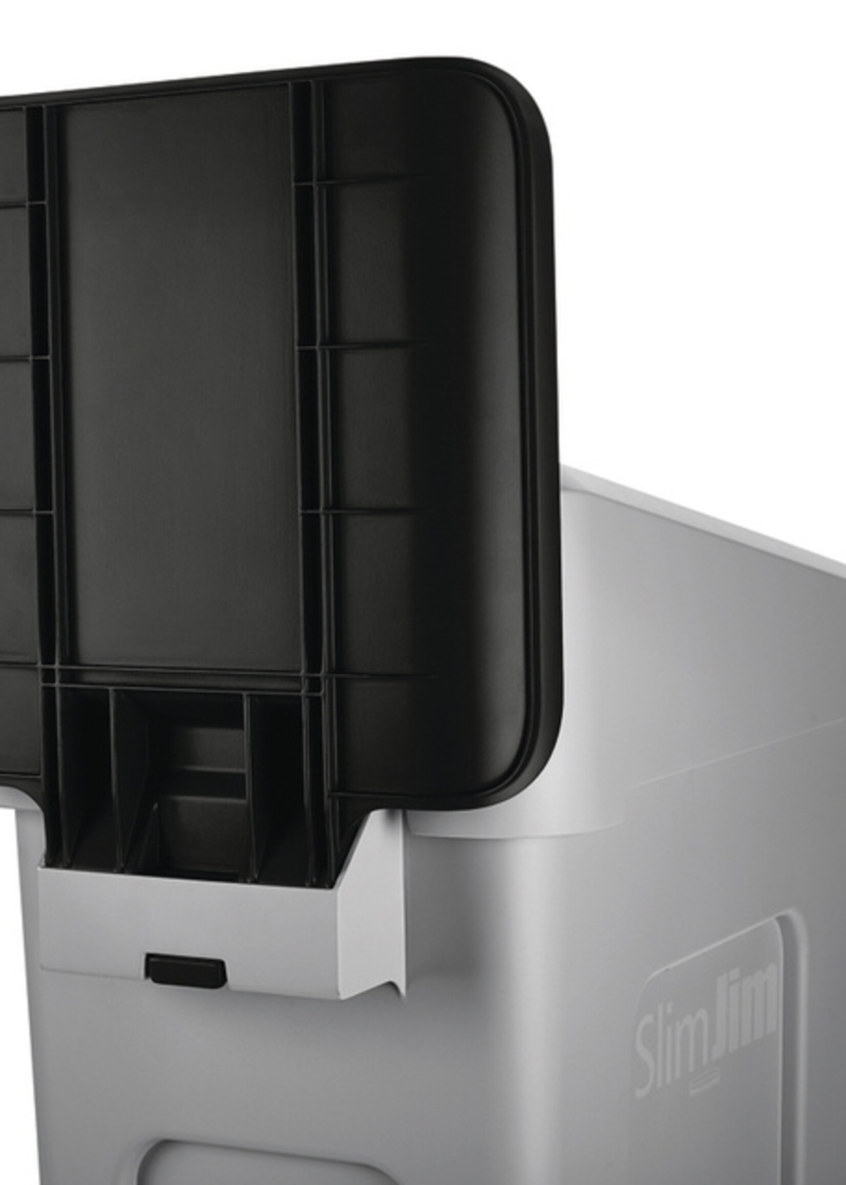 Rubbermaid Panneau Rubbermaid Slim Jim pour station de recyclage noir