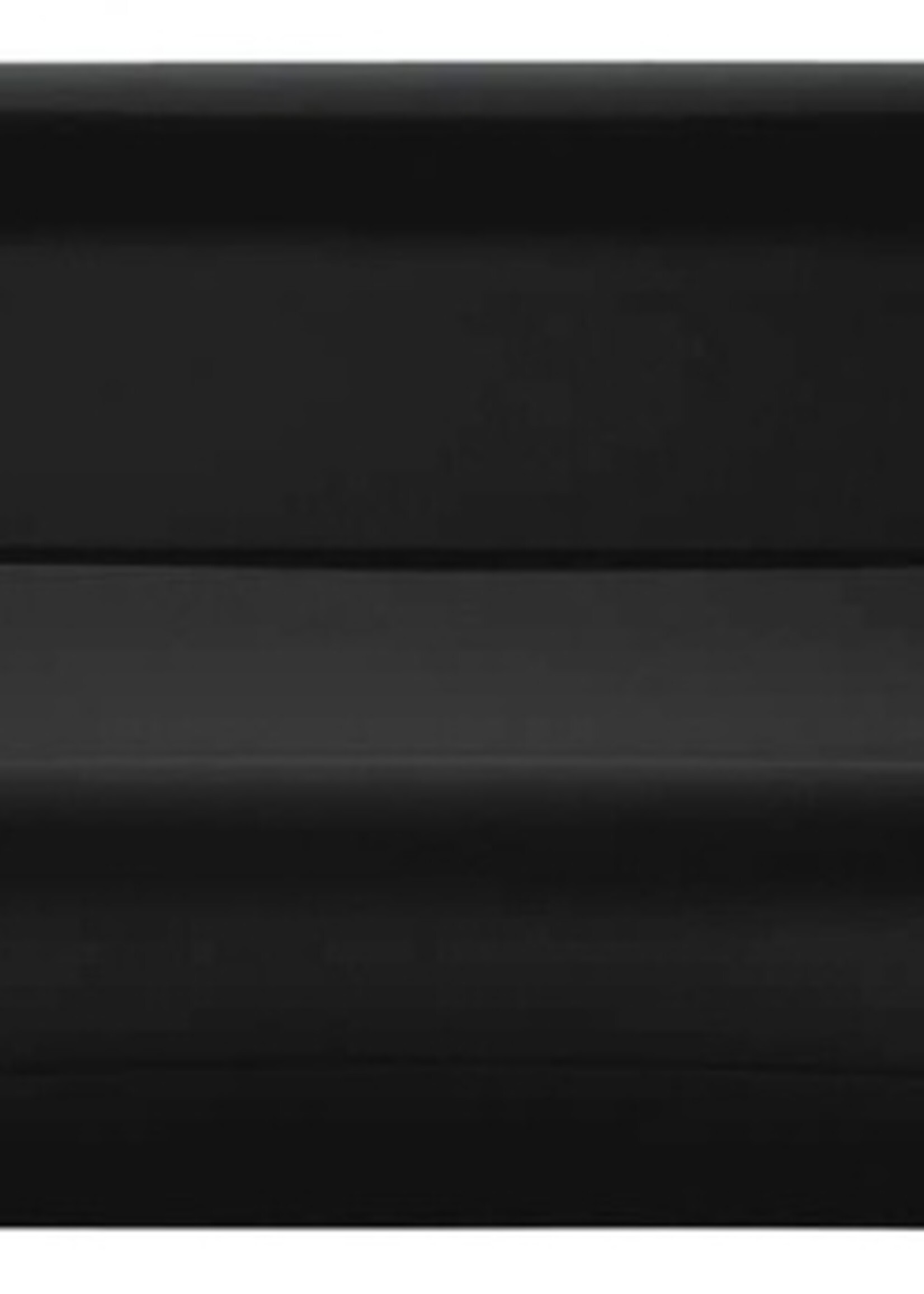 Rubbermaid Deksel Rubbermaid Slim Jim Vented gesloten met swingsysteem zwart