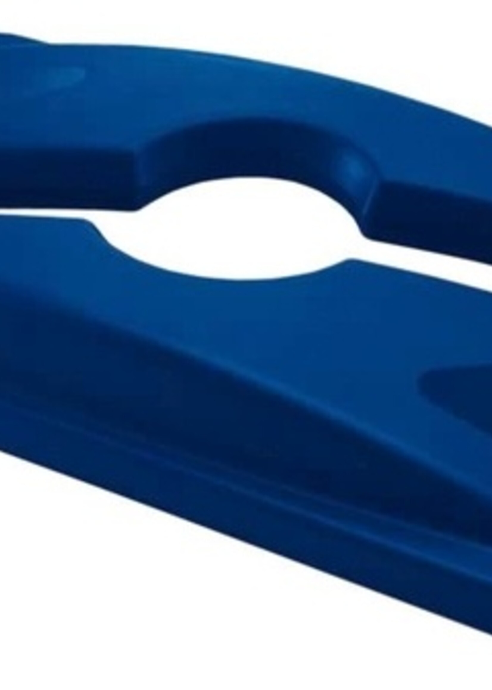 Rubbermaid Deksel Rubbermaid Slim Jim Vented inwerpopening voor gemengde recycling blauw