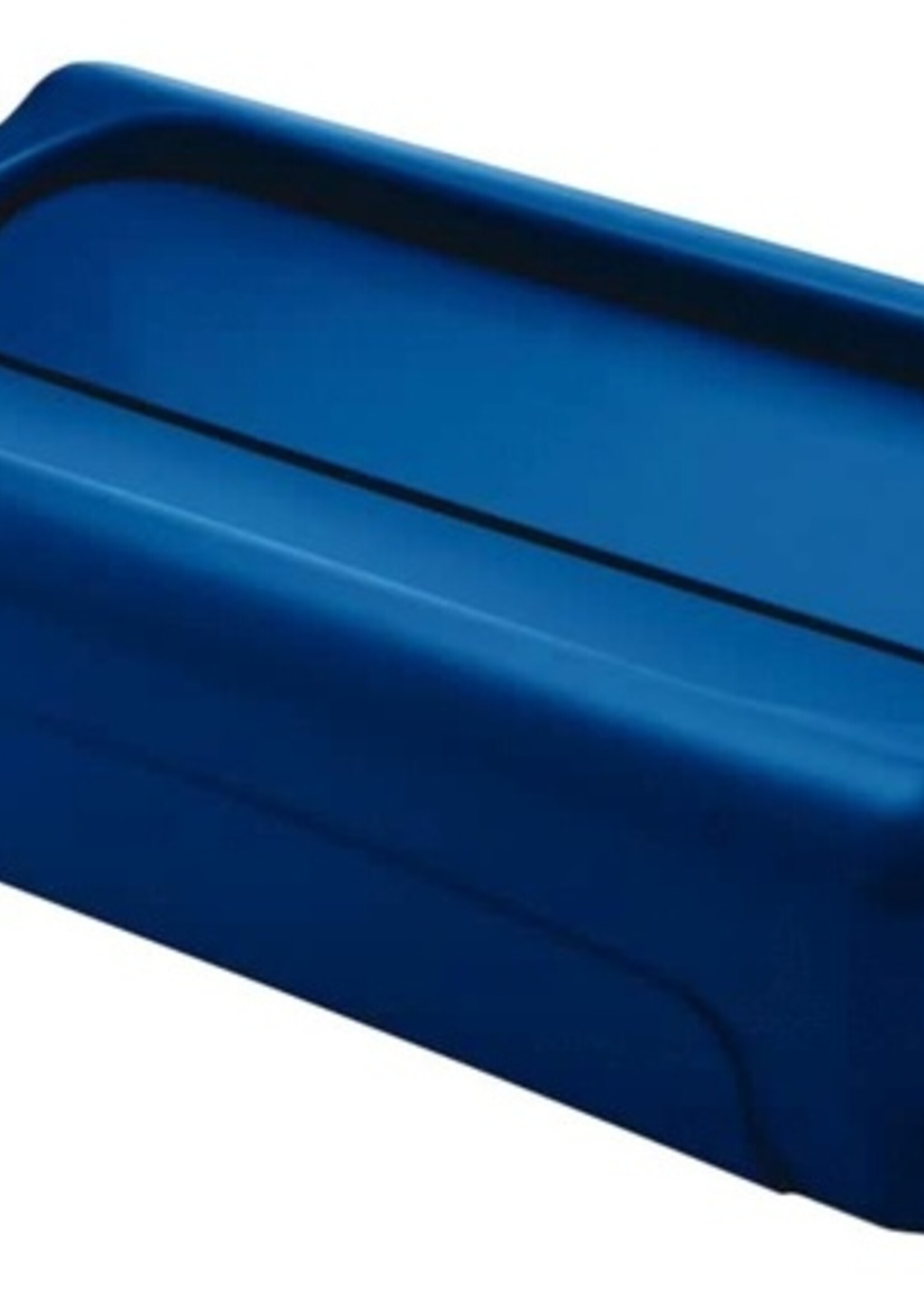 Rubbermaid Deksel Rubbermaid Slim Jim Vented gesloten met swingsysteem blauw