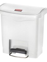 Rubbermaid Pedaalemmer Rubbermaid Slim Jim Step-On 15liter wit