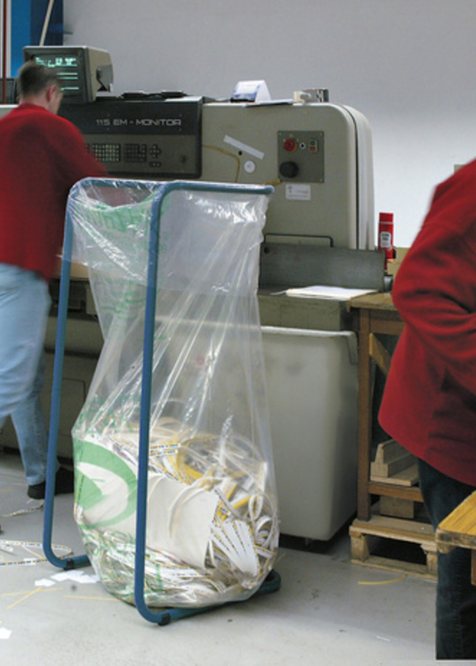 Vepa Bins Support sac poubelle Vepa Bins gros volume bleu