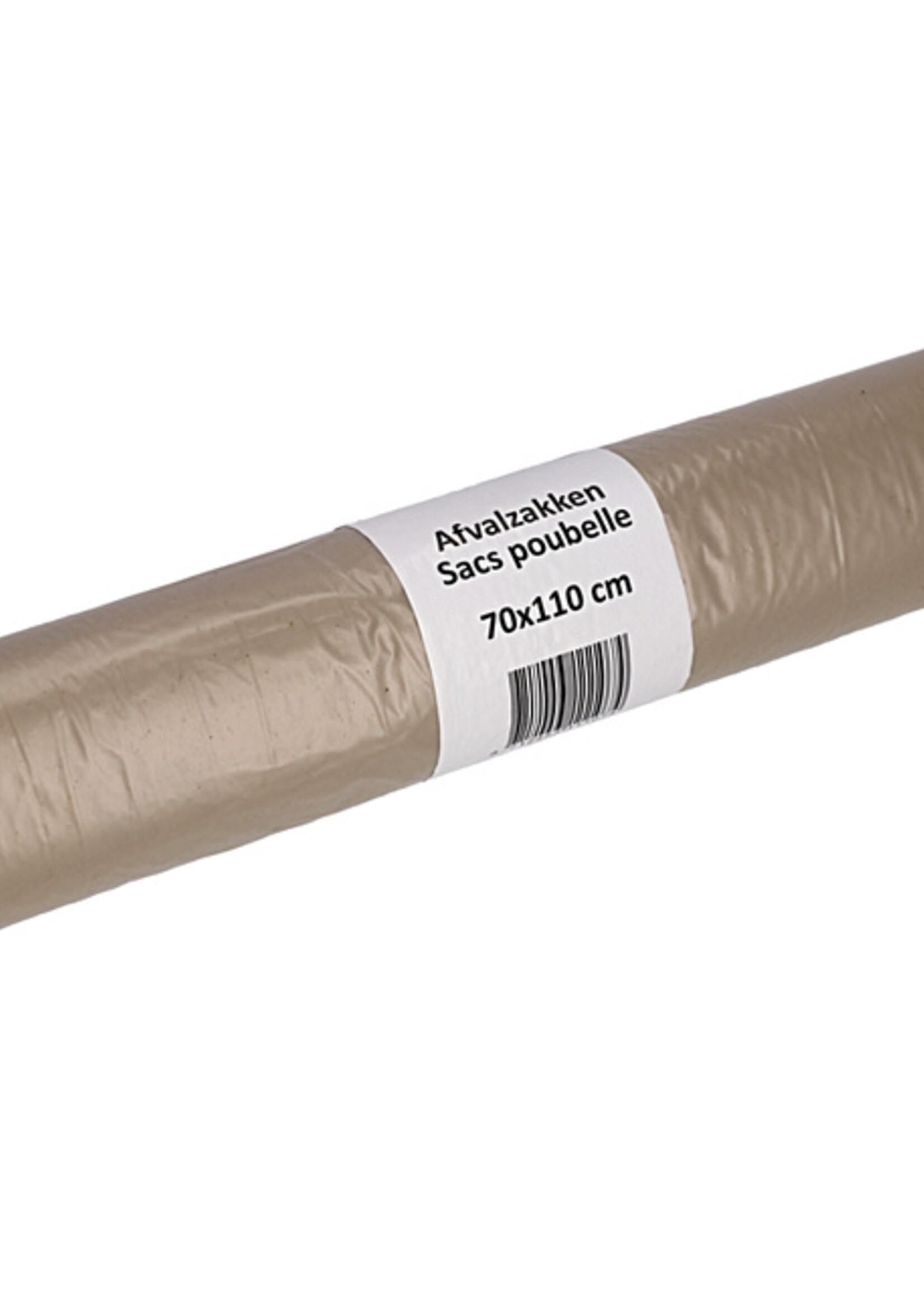 Cleaninq Sac poubelle Cleaninq 70x110cm LDPE Recycled T50 120L transparent