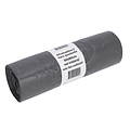 Cleaninq Afvalzak Cleaninq 60x80cm LDPE recycled T30 60L met trekband grijs