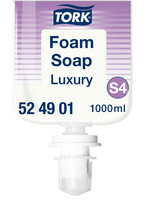 Tork Handzeep Tork S4 foam luxe zacht geparfumeerd 1000ml 524901