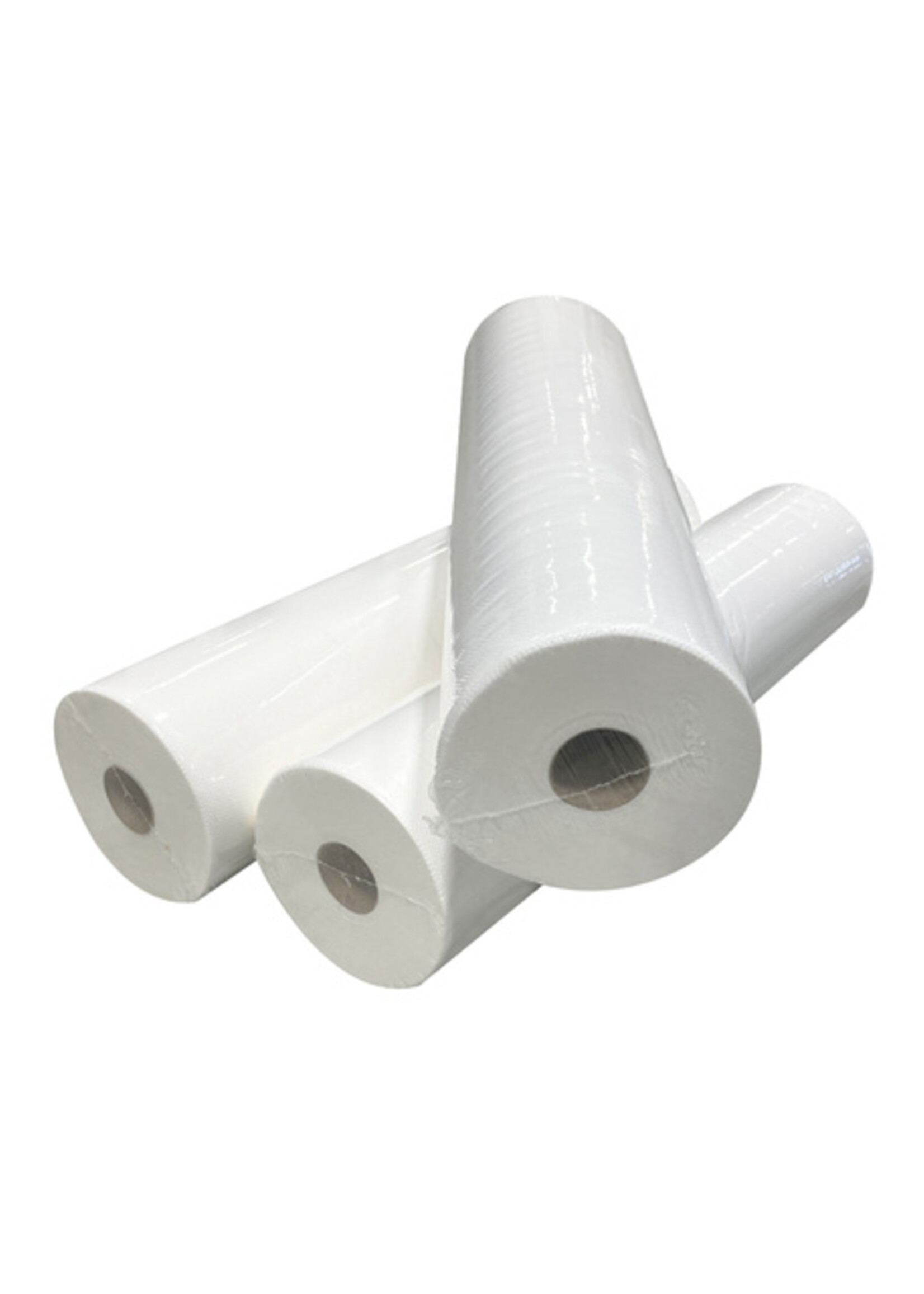 Euro Products Onderzoektafelpapier Euro Products 50cm breed 2-laags 100m wit 138052