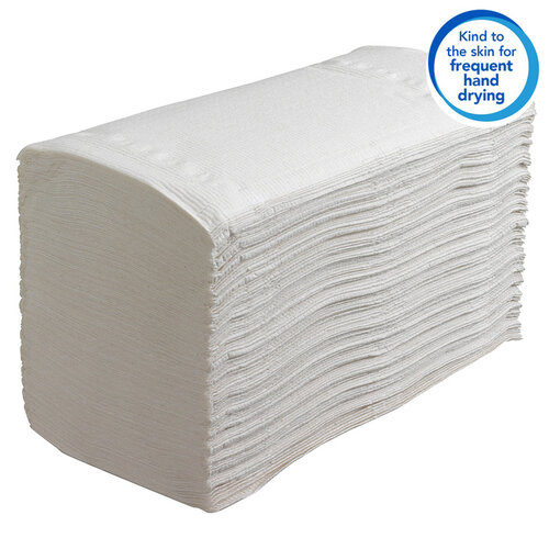 Scott Handdoek Scott  i-vouw 1-laags 21.5x31.5cm wit 15x212stuks 6663