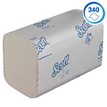 Scott Handdoek Scott Essential i-vouw 1-laags 20x21cm wit 15x340stuks 6617