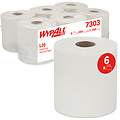 WypAll Poetsrol WypAll L20 2-laags 18,3cmx144m 380vel wit 7303