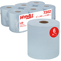 WypAll Poetsrol WypAll L20 2-laags 18,3cmx144m 380vel blauw 7302