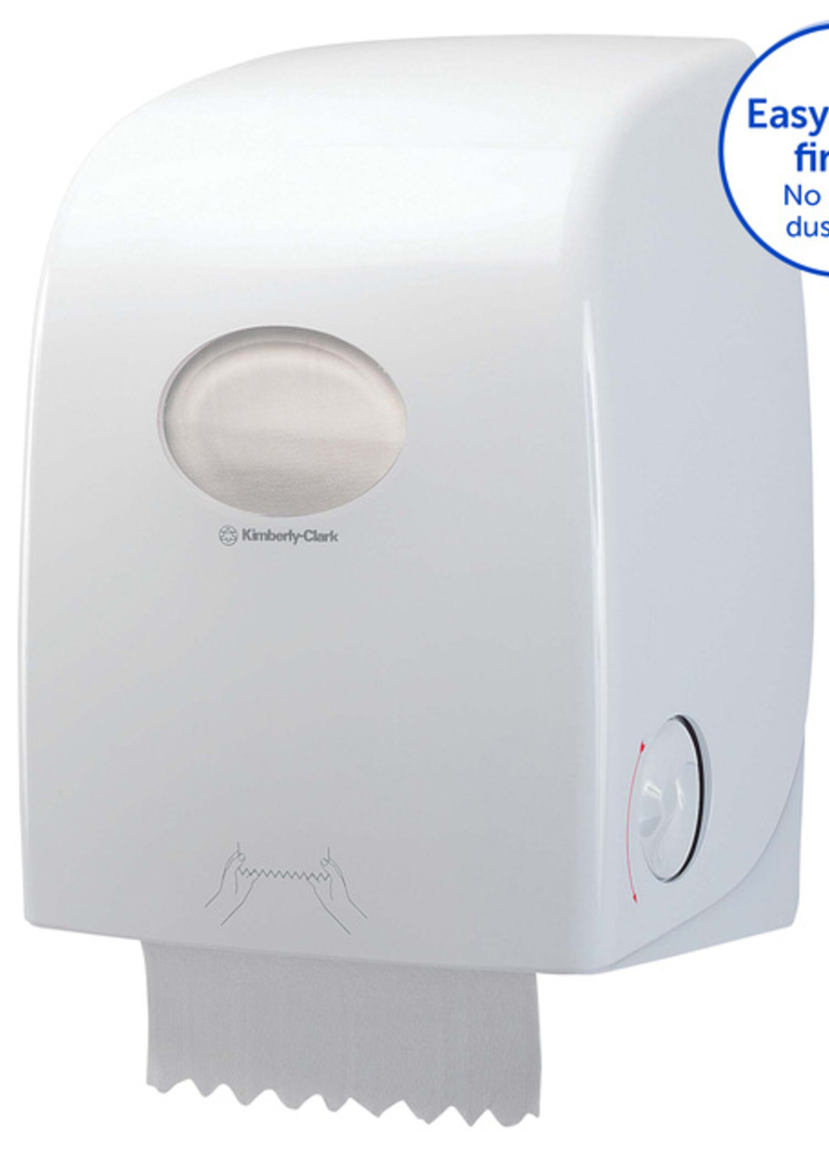 Aquarius KC Distributeur rouleau essuie-mains Aquarius 6959 blanc