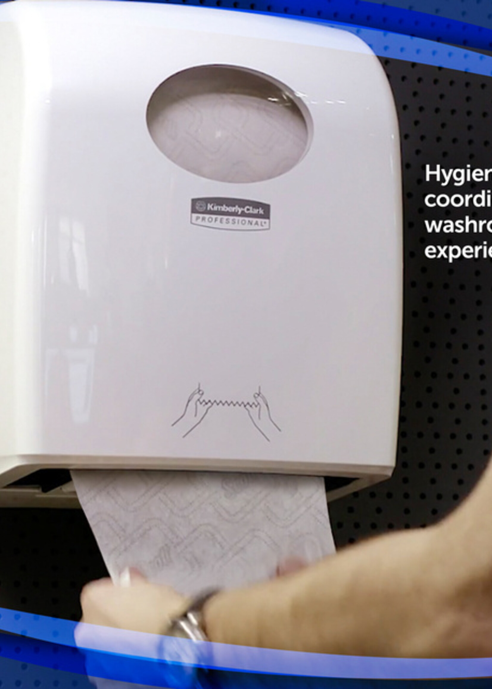 Aquarius KC Handdoekroldispenser Aquarius Slimroll wit 7955