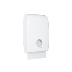 Handdoekdispenser Aquarius voor m-vouw wit U7023