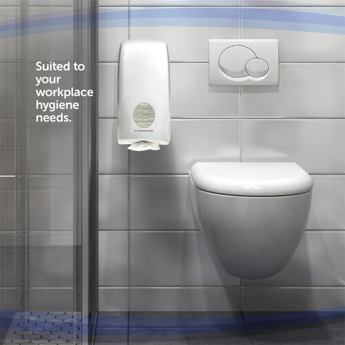 Aquarius KC Distributeur papier toilette plié Aquarius 6946 blanc