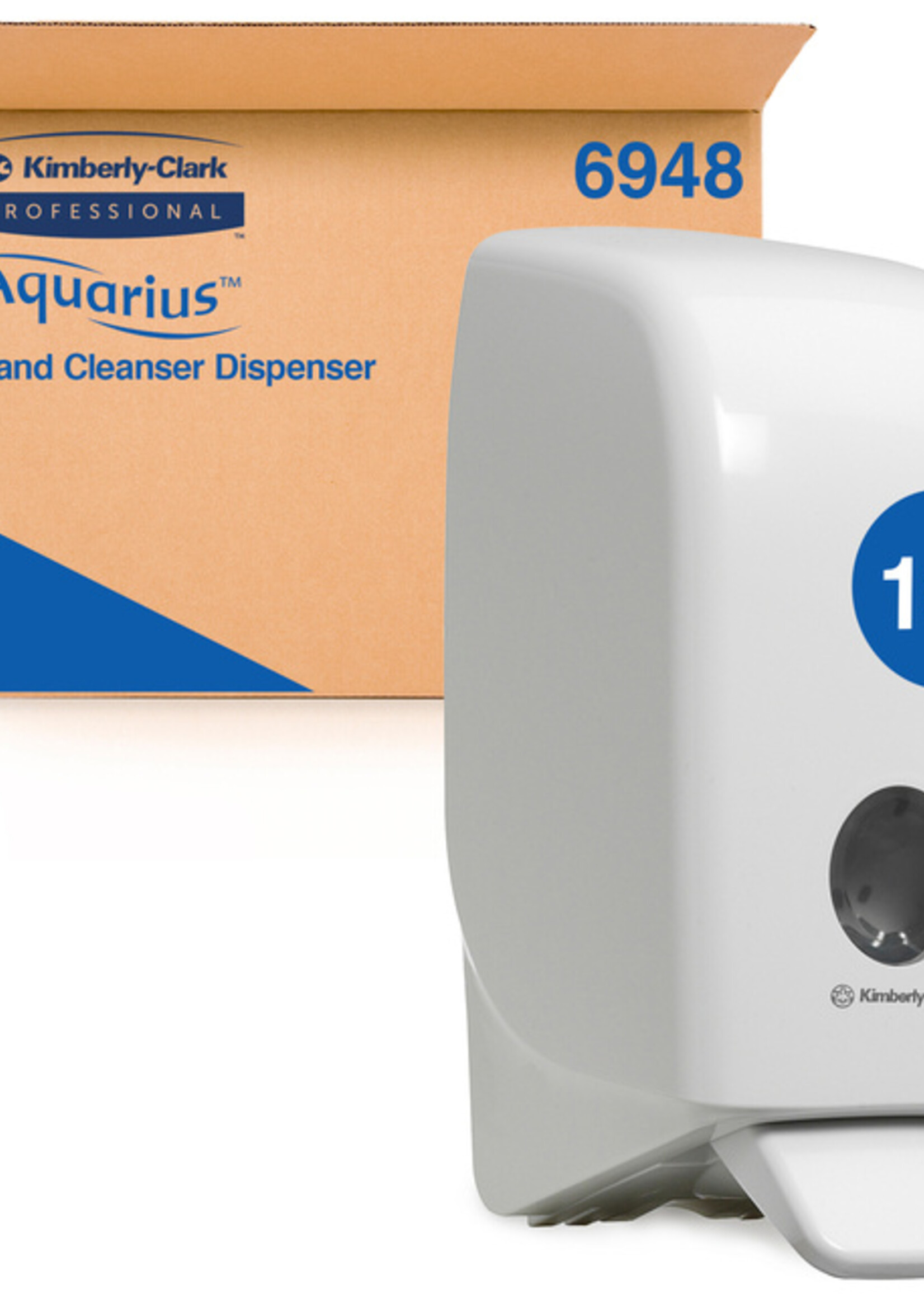 Aquarius KC Handzeepdispenser Aquarius 1 liter wit 6948
