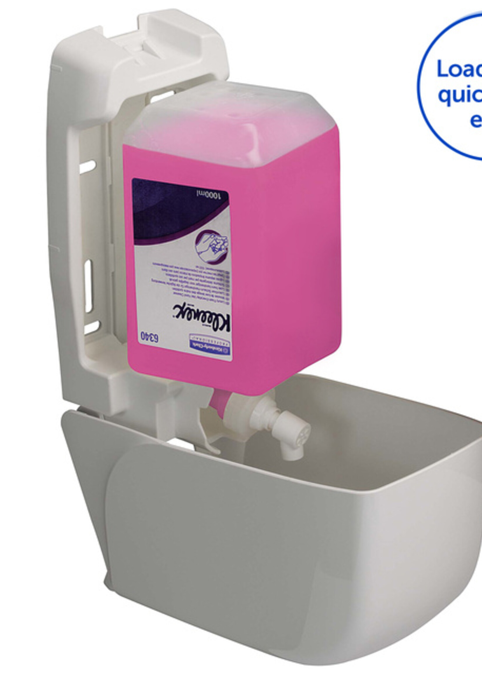 Aquarius KC Handzeepdispenser Aquarius 1 liter wit 6948