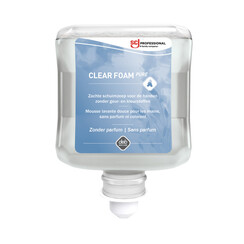 Mousse lavante SCJ Clear Foam Pure sans parfum 1L