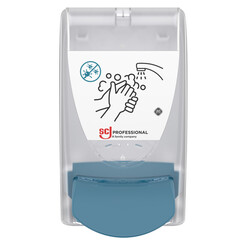 Distributeur savon CCJ Proline Cleane Antimicrobien 1L transparent