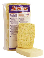 Spontex Spons Spontex Azella 86 viscose glazenwassersspons 144x101x28mm 10 stuks
