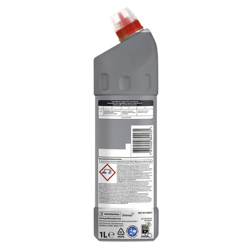 Glorix Sanitairreiniger Glorix Pro Formula Toilet Gel Ocean zonder bleek 1000ml