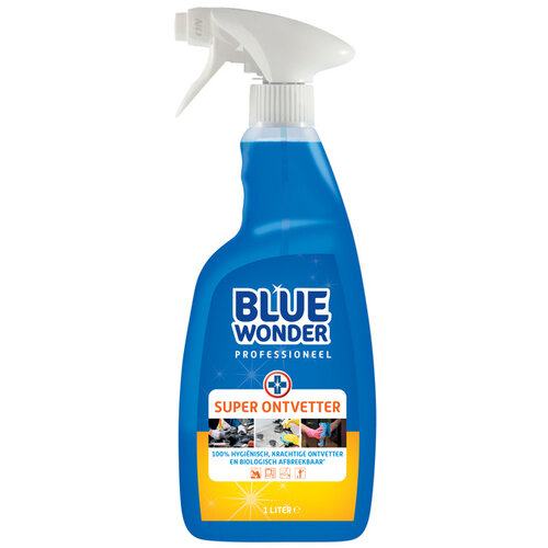 Blue Wonder Ontvetter Blue Wonder prof superontvetter spray 1liter
