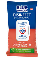 Blue Wonder Desinfectiereinigerdoekjes Blue Wonder 72stuks