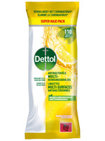 DETTOL Lingettes nettoyantes Dettol Power Fresh Citrus 110 pièces