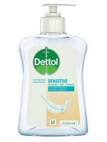 DETTOL Savon gel mains Dettol Sensitive antibactérien 250ml avec pompe