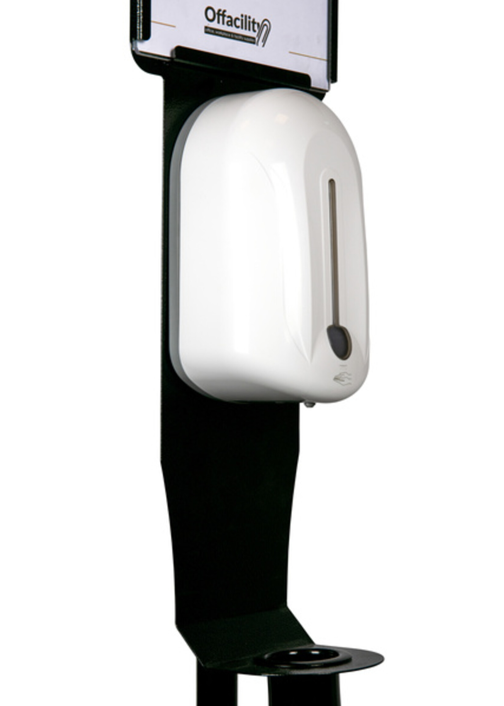 Konix Dispenserzuil no touch sensor voor vloeistof 150cm zwart