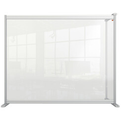 Extension écran de protection Nobo modulaire acrylique transparent 1200x1000mm