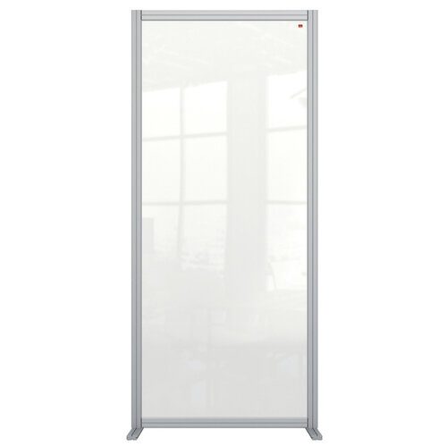 Nobo Cloison de séparation Nobo modulaire acrylique transparent 800x1800mm