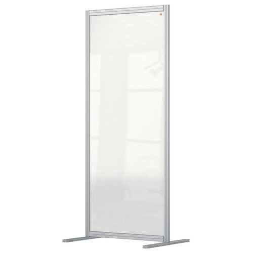 Nobo Cloison de séparation Nobo modulaire acrylique transparent 800x1800mm