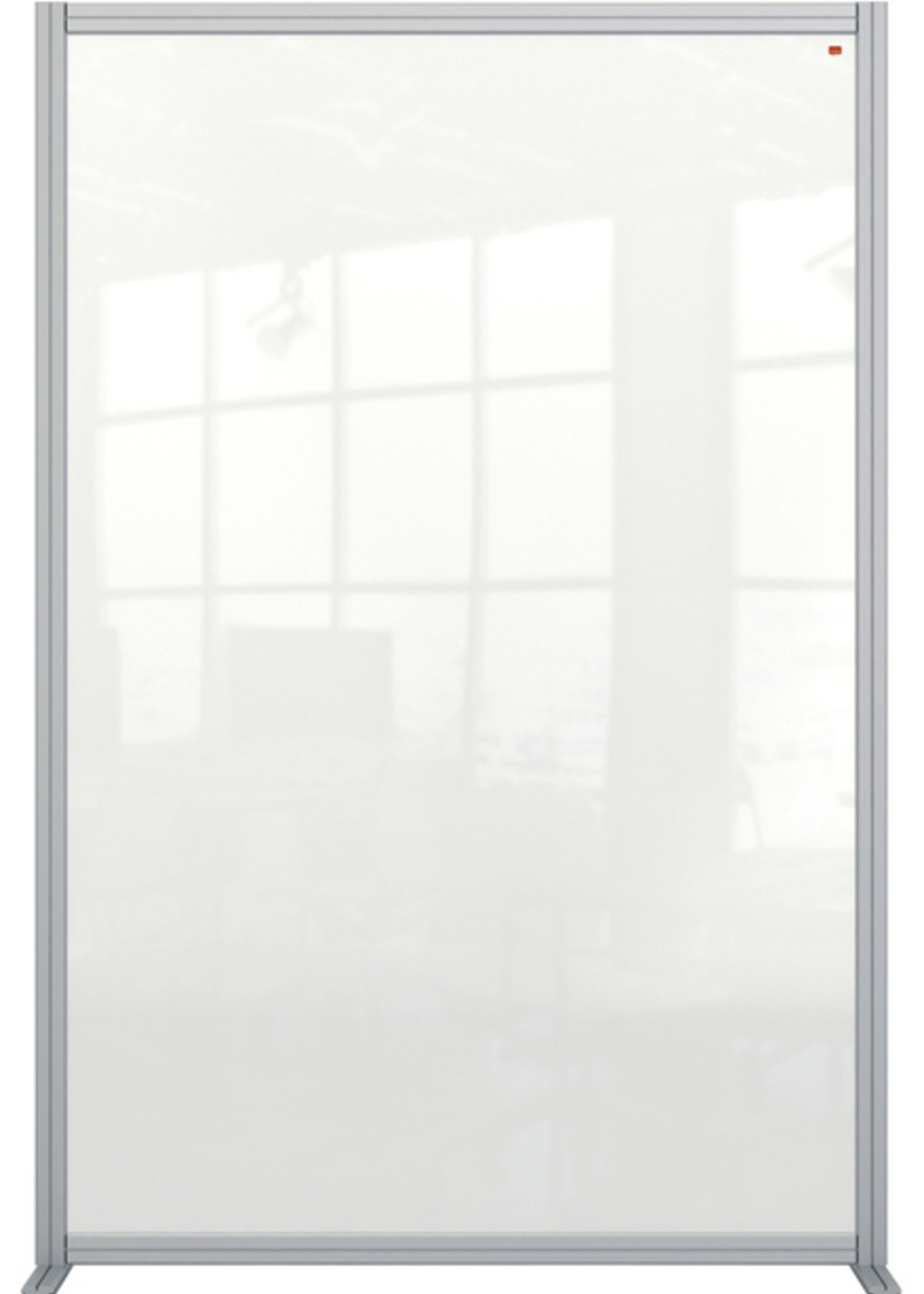 Nobo Cloison de séparation Nobo modulaire acrylique transparent 1200x1800mm