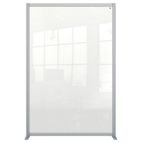 Nobo Cloison de séparation Nobo modulaire acrylique transparent 1200x1800mm