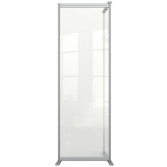 Extension panneau de séparation Nobo Modulaire transparent acryl 600x1000mm