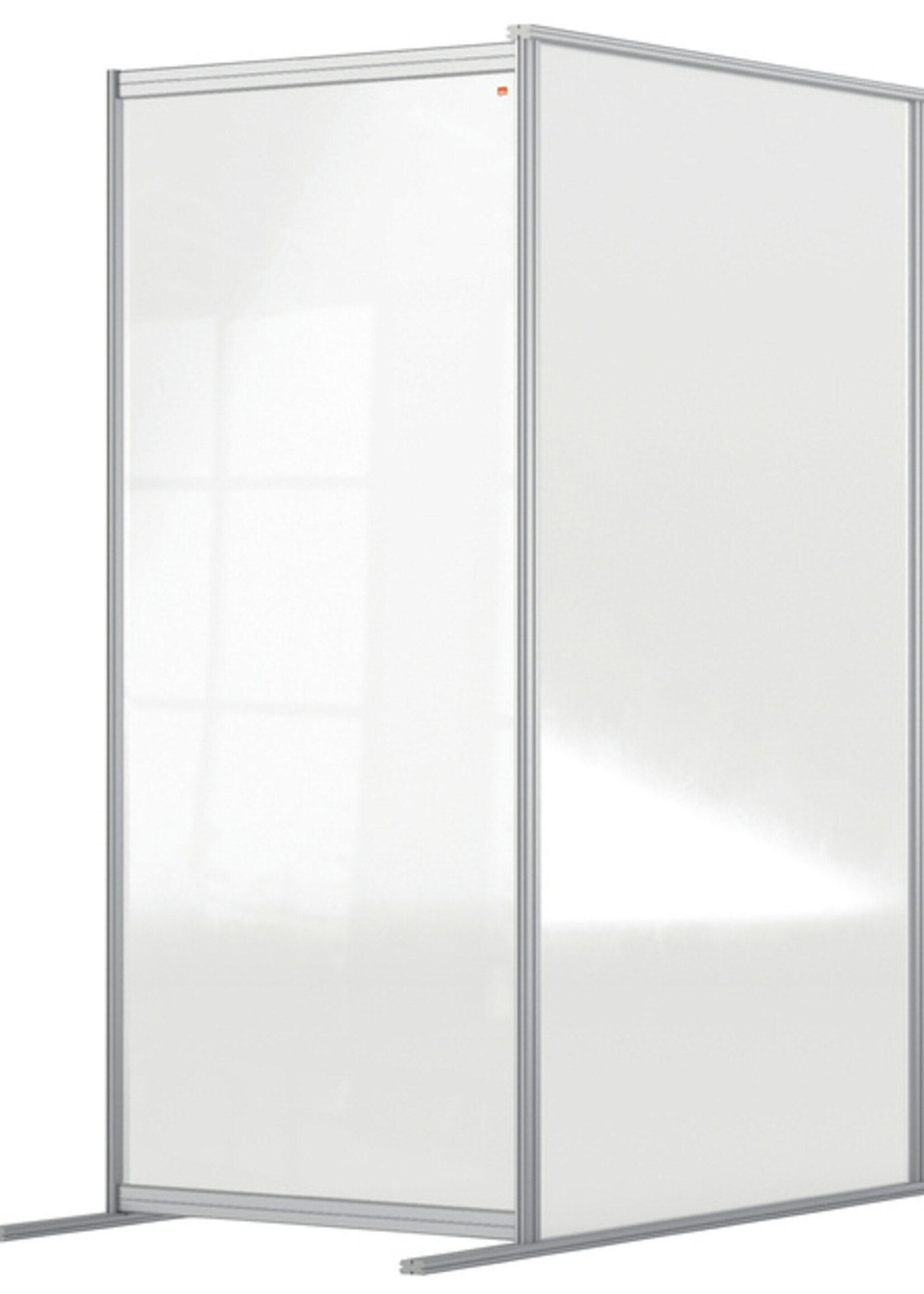 Nobo Scheidingswand uitbreidingspaneel Nobo Modulair transparant acryl 800x1800mm