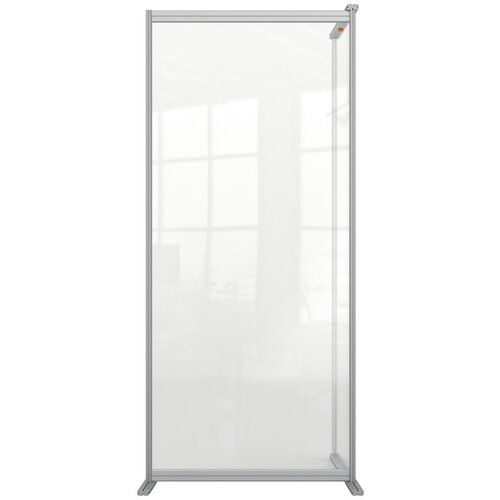 Nobo Extension pour cloison séparation Nobo Modulair transparent acryl 1200x1800mm