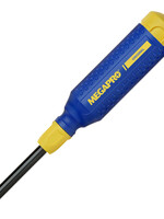Megapro Tournevis Megapro original avec 15 embouts bleu